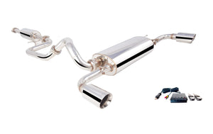 Mazda 3 SP25 Hatch 2010 - 2013 2.5" Inch Stainless Steel Catback Exhaust System XFORCE