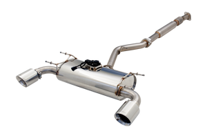SUBARU, TOYOTA 86, BRZ 4U-GSE (2012-on), Z1 2012-current, 2.5" Inch Stainless Steel Catback Exhaust System With Varex Muffler - XFORCE