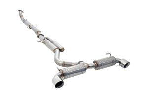 TOYOTA YARIS GR (2021-on) Stainless Steel 3" to Twin 2.5″ Cat-Back Exhaust System - XForce -