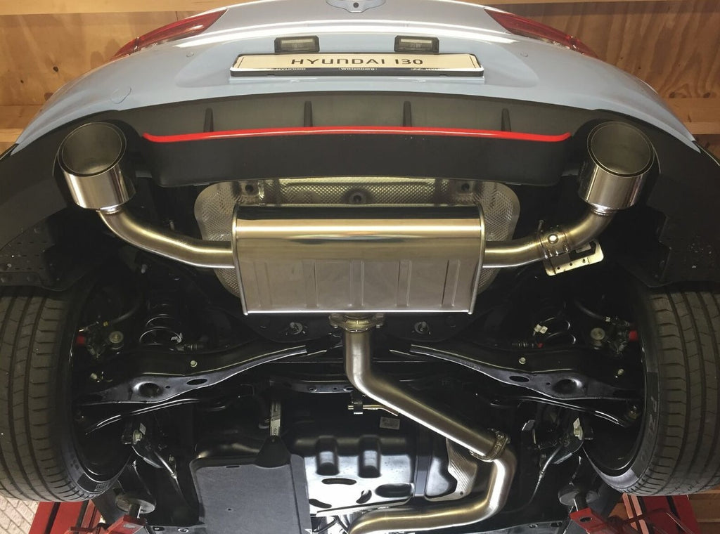 Hyundai i30N (20172020) Invidia Q300 Valved Cat Back Exhaust w/Ti Tip