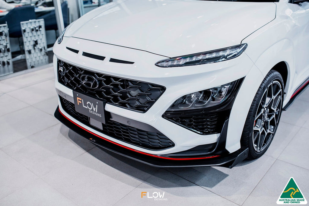 Hyundai Kona N (2017-2023) Front Lip Splitter Winglets (Pair) – Empire ...