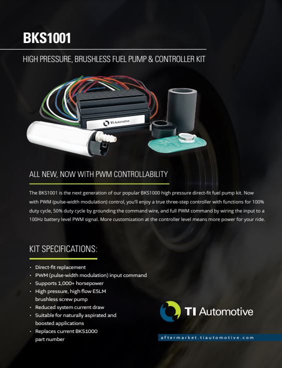 Various Various (ALL YEARS) TI Automotive Brushless Pump 1000hp