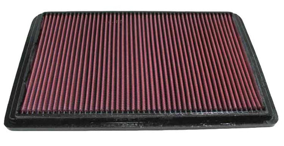 33-2164 K&N Replacement Air Filter, Mitsubishi Pajero 3.5/3.8l V6 3.2TD, '00-17 by K&N. Available online at VCM Performance 