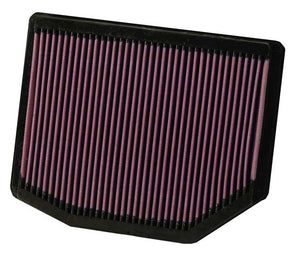 33-2372 K&N Replacement Air Filter, BMW X3 & Z4 2.0-2.5-3.0L '06-10' by K&N. Available online at VCM Performance 