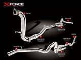 Nissan Y61 Patrol Wagon Turbo Back Exhaust XFORCE
