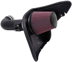 63-3074 K&N Performance Air Intake System, Chevrolet Camaro SS 6.2l '10-15 by K&N. Available online at VCM Performance 