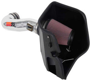 77-3110KP K&N Performance Air Intake System, Chevrolet Silverado 1500 6.2l V8, '19-24' by K&N. Available online at VCM Performance 