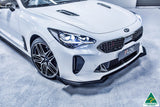 Kia Stinger (2021-2023)  CK GT 2021-2022 Front Lip Splitter & Bumper Reinforcement Brackets