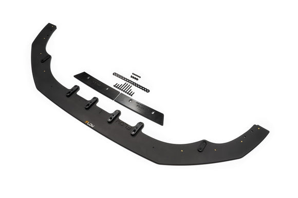 Audi S3 (2013-2020)  8V Sedan Pre-Facelift Front Lip Splitter V3 & Mounting Brace