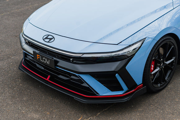 Hyundai i30N (2021-2023)  Sedan FL 2024 Front Lip Splitter Winglets (Pair)
