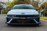 Hyundai i30N (2021-2023)  Sedan FL 2024 Front Lip Splitter Winglets (Pair)