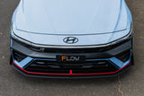 Hyundai i30N (2021-2023)  Sedan FL 2024 Front Lip Splitter Winglets (Pair)