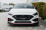 Hyundai i30N (2017-2021)  Hatch PDE V6 FL2 2025 Front Lip Splitter Extensions (Pair)