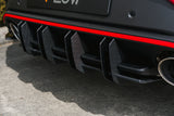 Hyundai i30N (2017-2021)  Hatch PDE V6 FL2 2025 Flow-Lock Rear Diffuser