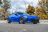 Subaru BRZ (2021-2026)  STI Side Skirt Splitters (GLOSS: Pair)