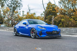 Subaru BRZ (2021-2026)  STI Front Lip Splitter (TEXTURED)