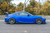 Subaru BRZ (2021-2026)  STI Side Skirt Splitters (TEXTURED: Pair)