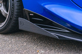 Subaru BRZ (2021-2026)  STI Side Skirt Splitter Winglets (Pair)