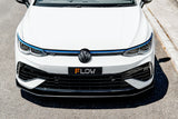 Volkswagen Golf (2020-2025)  R Chassis Mounted Front Lip Splitter