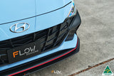 Hyundai Elantra (2021-2023)  N Sedan 2021 Front Lip Splitter & Mounting Brace