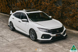 Honda Civic (2017-2021)  RS Hatch PFL Front Lip Splitter