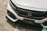 Honda Civic (2017-2021)  RS Hatch PFL Front Lip Splitter