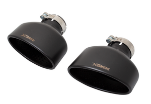 Audi RS3 (2013-2021)  8V Sedan Black Oval Exhaust Tips XFORCE