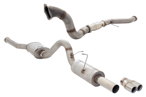 FORD FPV  (2003-2007) F6, FALCON XR6 BA/BF TURBO UTE 3.5" Inch Raw 409 Stainless Steel Turbo Back Exhaust System -XForce