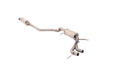 Hyundai Veloster SR Raw 409 2.5 Inch Cat Back Exhaust XFORCE