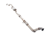 TOYOTA HILUX E4 THTD05WC-TBS, 3" Inch Stainless Steel Turbo Back Exhaust System With Cat XFORCE