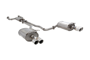 Holden Commodore (2006-2017) VE/VF SV6 SEDAN/WAGON  2.25" Inch Raw Stainless Steel Catback Exhaust System - XFORCE