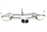 MINI COOPER R50 / R53S 2001-2006, Stainless Steel Twin 1.5″ Rear Mufflers XForce