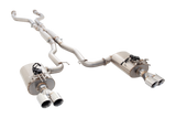 HOLDEN VE V8 SEDAN/WAGON 2006-2017, Twin 3″ Stainless Steel Cat-Back System XFORCE
