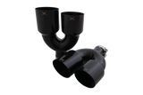 Cupra VZX Single Wall 4 Inch Black Tip Option XFORCE