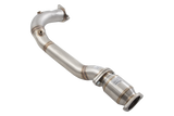 Subaru VB WRX Turbo Exhaust Downpipe with Hi Flow Catalytic Converter XFORCE