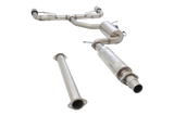 VW GOLF GTI MK7-MK7.5 (10/2013-01/2021), 3" Stainless Cat-Back Exhaust System With Varex Muffler - XFORCE