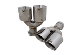 Audi S3 Polished Quad 4 Inch Tip Option XFORCE