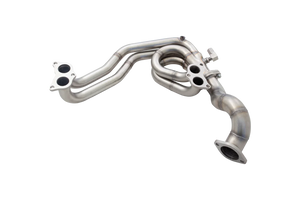 SUBARU BRZ Z1 2012-CURRENT, BRUSHED STAINLESS STEEL HEADER & OVER PIPE - XFORCE