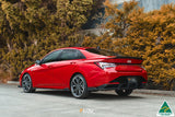 Hyundai Elantra (2021-2023)  N Line Sedan 2020 Side Skirt Splitter Winglets (Pair)
