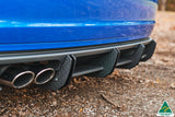 Audi S3 (2003-2012)  8P2 Hatch (FL) Flow-Lock Rear Diffuser