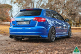 Audi S3 (2003-2012)  8P2 Hatch (FL) Flow-Lock Rear Diffuser