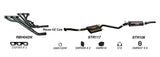 Redback Performance Exhaust System for Holden Commodore (04/1995 - 08/1997), Calais (04/1995 - 08/1997)