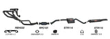 Redback Performance Exhaust System for Holden Statesman (04/1990 - 1995), Caprice (04/1990 - 1995)
