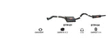 Redback Performance Exhaust System for Holden Commodore (03/1986 - 1988), Calais (03/1986 - 1988), Holden Commodore (03/1986 - 09/1997), Calais (03/1986 - 09/1997)