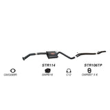 Redback Performance Exhaust System for Holden Caprice (03/1990 - 06/1999), Statesman (03/1990 - 06/1999)