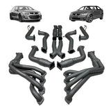 Redback Dual 3" Engine back Exhaust with Muffler Delete for Holden Commodore VE & VF Sedan / Wagon
