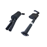 Redback 2.5" Exhaust for Holden Commodore Sedan 2.5" S2 Catback Dual Out Series 2