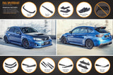 Subaru WRX (2008-2015)  / STI G3 Hatch (FL) Full Lip Splitter Set