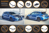Subaru WRX (2008-2015)  / STI G3 Hatch (FL) Full Lip Splitter Set