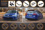 Volkswagen Golf (2012-2020)  R Wagon - Full Lip Splitter Set